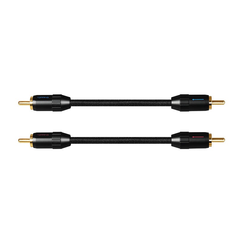 TOPPING TCR2 RCA Cable 6N Single Crystal Copper Gold-Plated RCA Professional Audio Cable