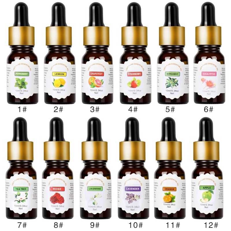 Essential Oils Minyak Aromatherapy Humidifier Larut Dalam Air 10ml