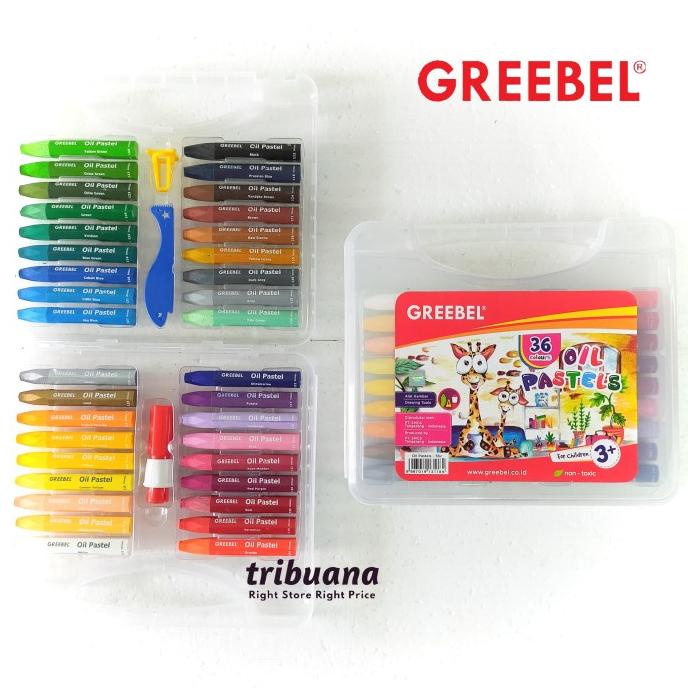

Oil Pastel /Crayon Isi 36 Greebel