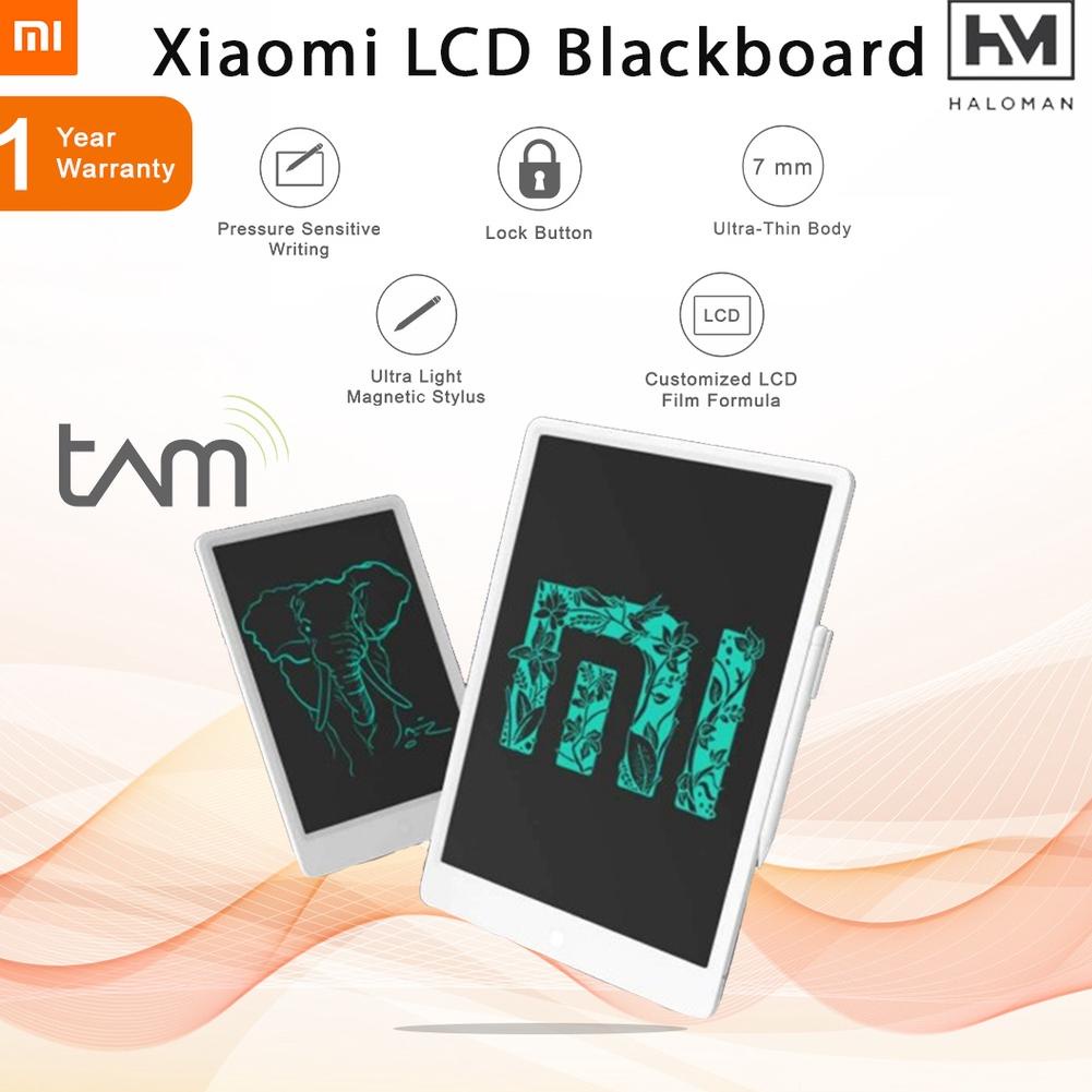 

[PRODUK T8TVH] XIAOMI Mijia LCD Blackboard Writing Digital Drawing Tablet Papan Gambar 13.5 Inch With Pen JZ9