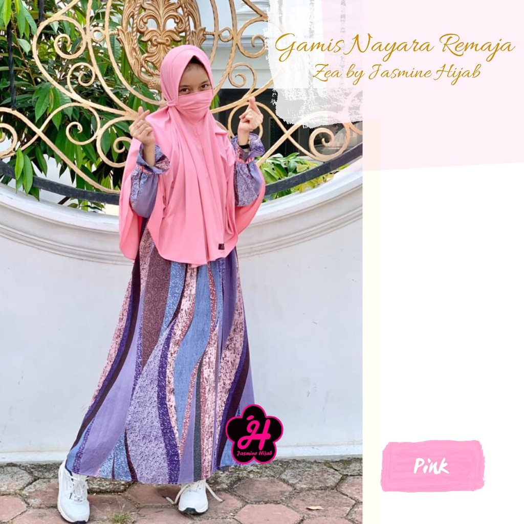 GAMIS COUPLE IBU DAN ANAK NAYARA BY JASMINE HIJAB