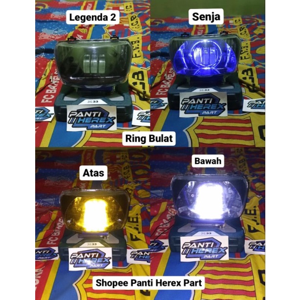 Daymaker Legenda 2-Ring Bulat DOT SAE