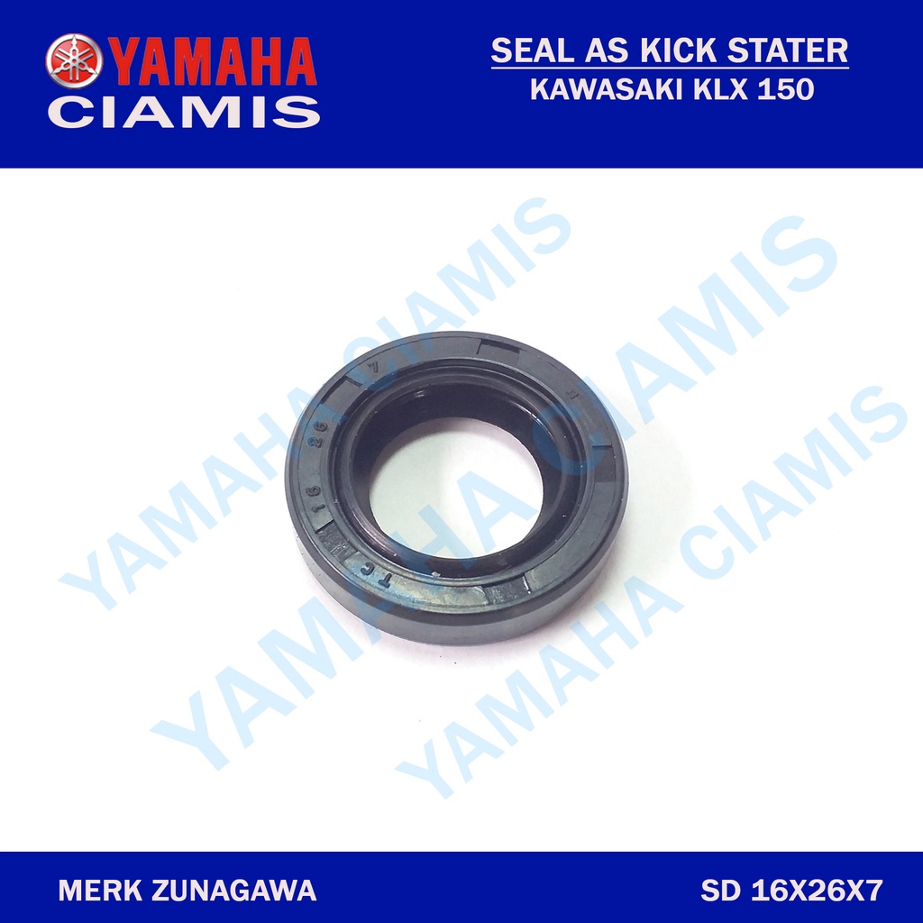 Seal Sil As Kick Starter Stater Sil Slah Kawasaki KLX 150 SD 16X26X7