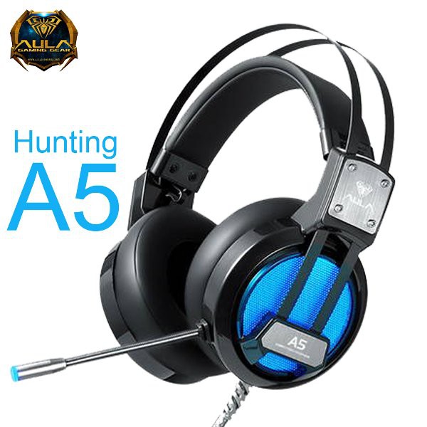 Headset Gaming AULA Hunting A5 650 7colour RGB