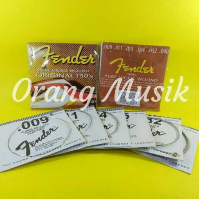 Senar Gitar Elektrik Fender 009