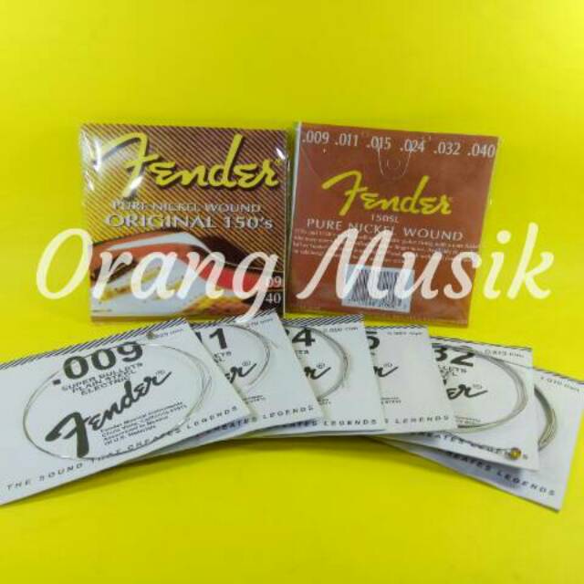 Senar Gitar Elektrik Fender 009