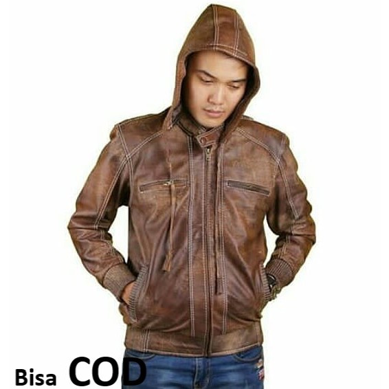 jaket asli kulit pria jaket domba asli bandung