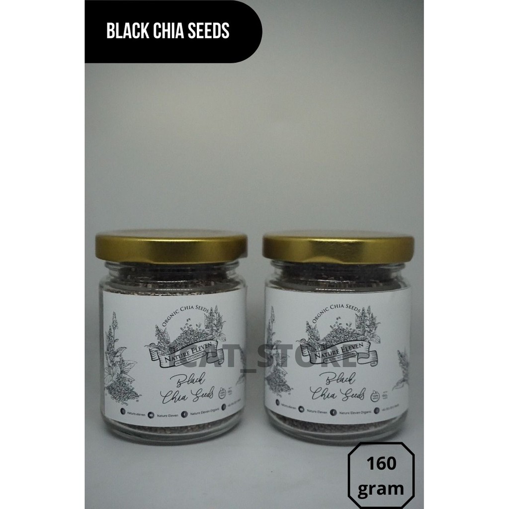 

BLACK CHIA SEED ORGANIK 160 GR KEMASAN BOTOL