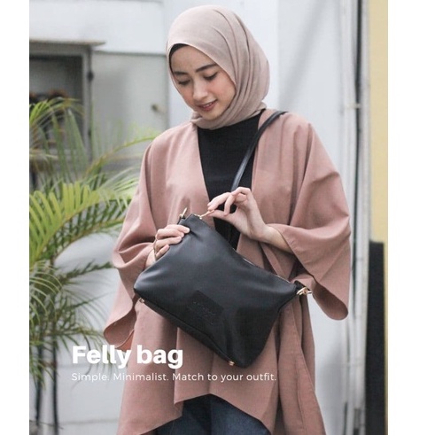 Hody Felly Sling Bag Quality Premium - Tas Selempang Wanita Waterproof - Simple Bag Waterproof