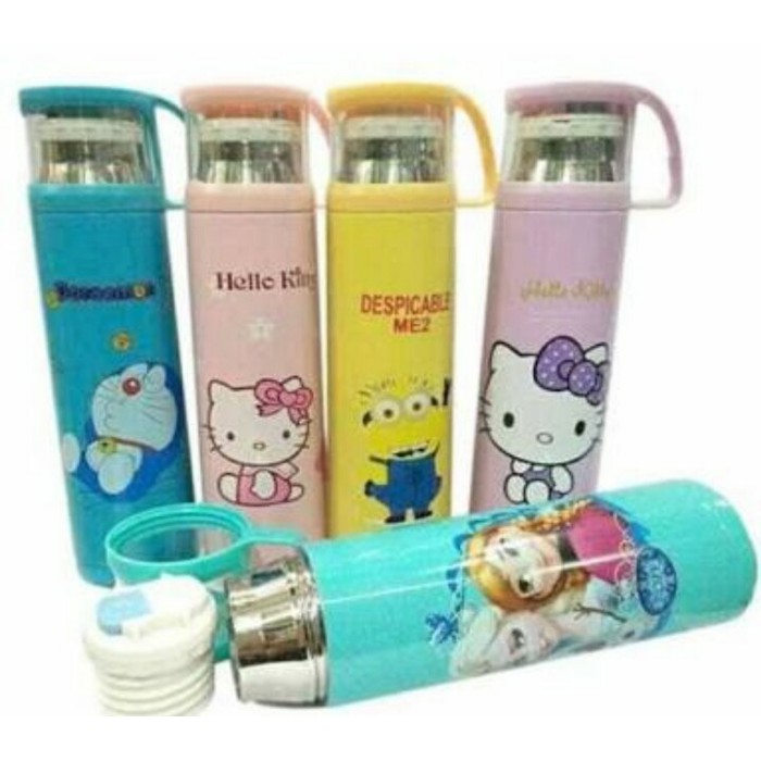 Promo Termos Karakter Animal Botol Minuman Cangkir Gelas Berkualitas