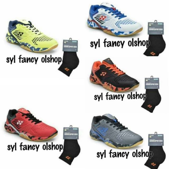 Sepatu Yonex Super Ace 8 Badminton Shoes free Kaos Kaki Original BNiB 100%