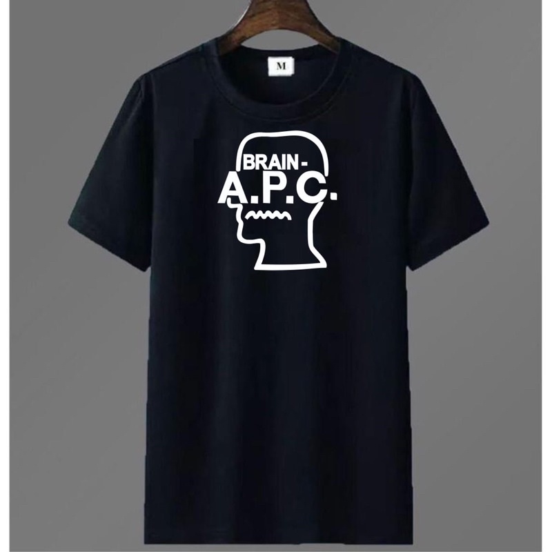 kaos oblong premium distro bahan catton combat brain APC