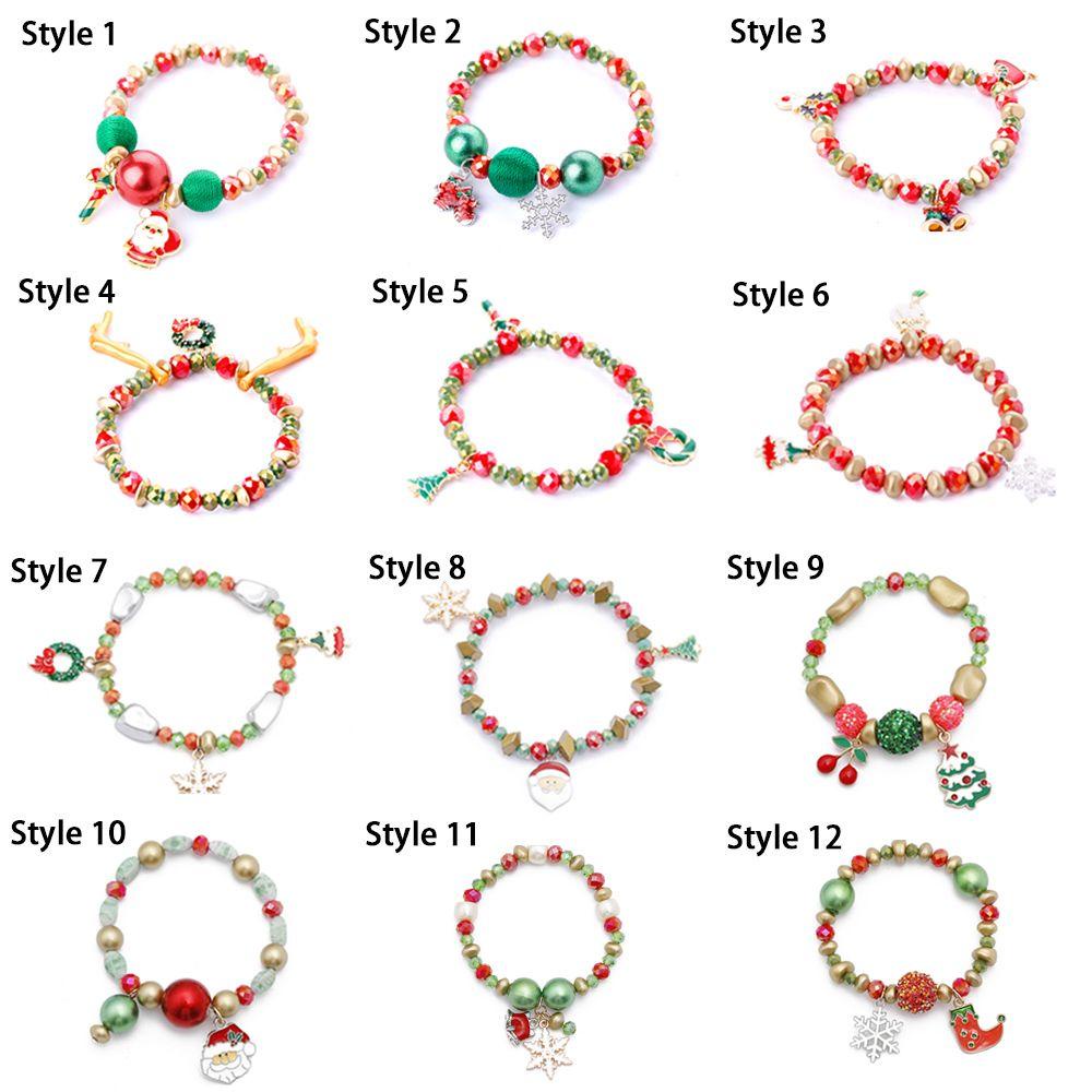 Gelang Tangan Motif Natal Untuk Wanita