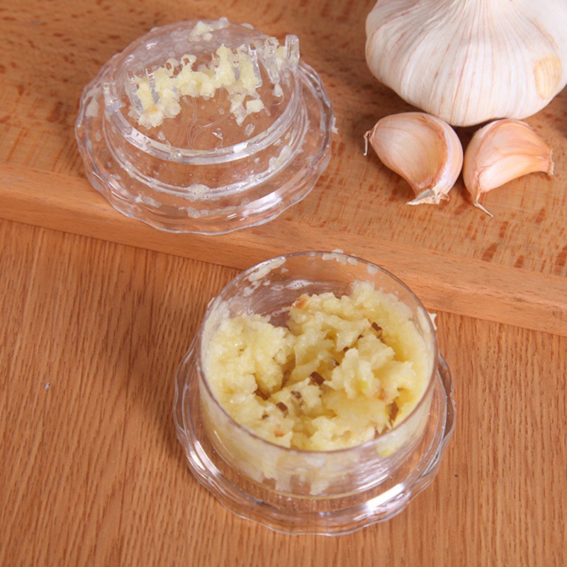 1PC Mini Portable Manual Rotary Garlic Grinder For Kitchen