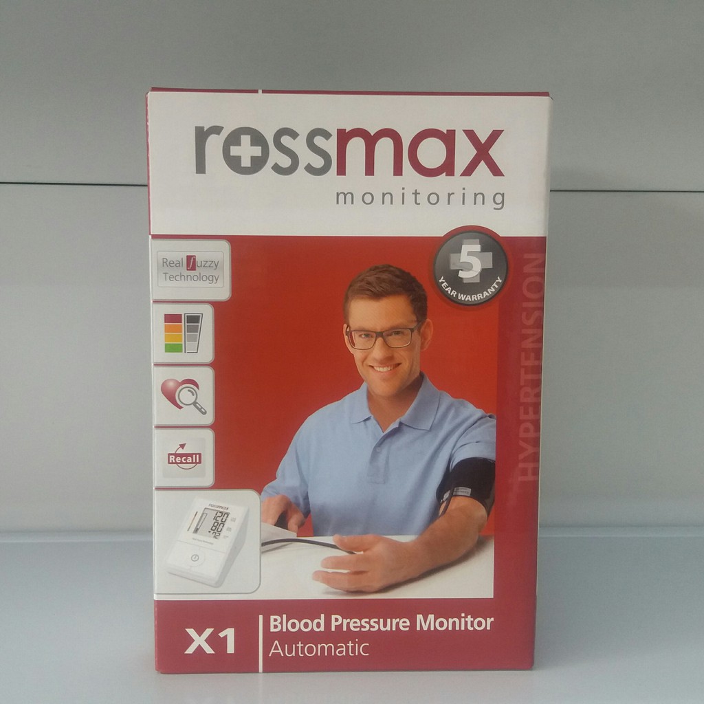 ROSSMAX BLOOD PRESSURE MONITOR X1