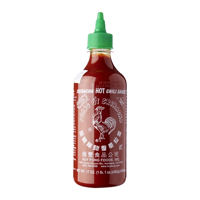 

Ready stock Huy Fong Sriracha Hot Chili Sauce 482g