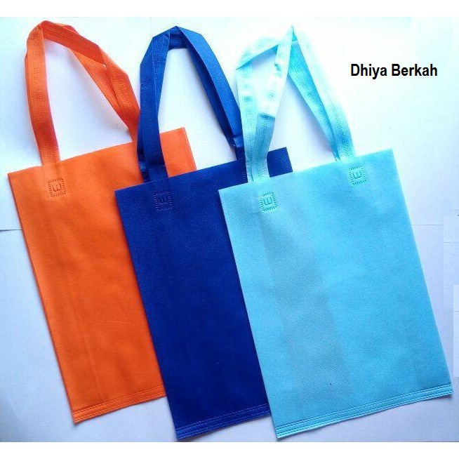

25 x 35 x 10 Goodie Bag Tas Kain Handle Lipat Samping SVN236