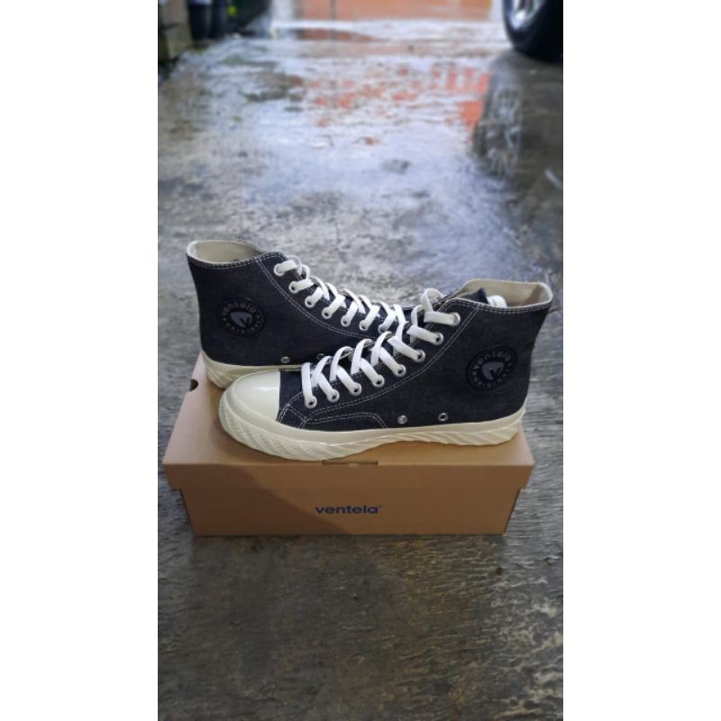 VENTELA BTS 80s DENIM BLACK HIGH