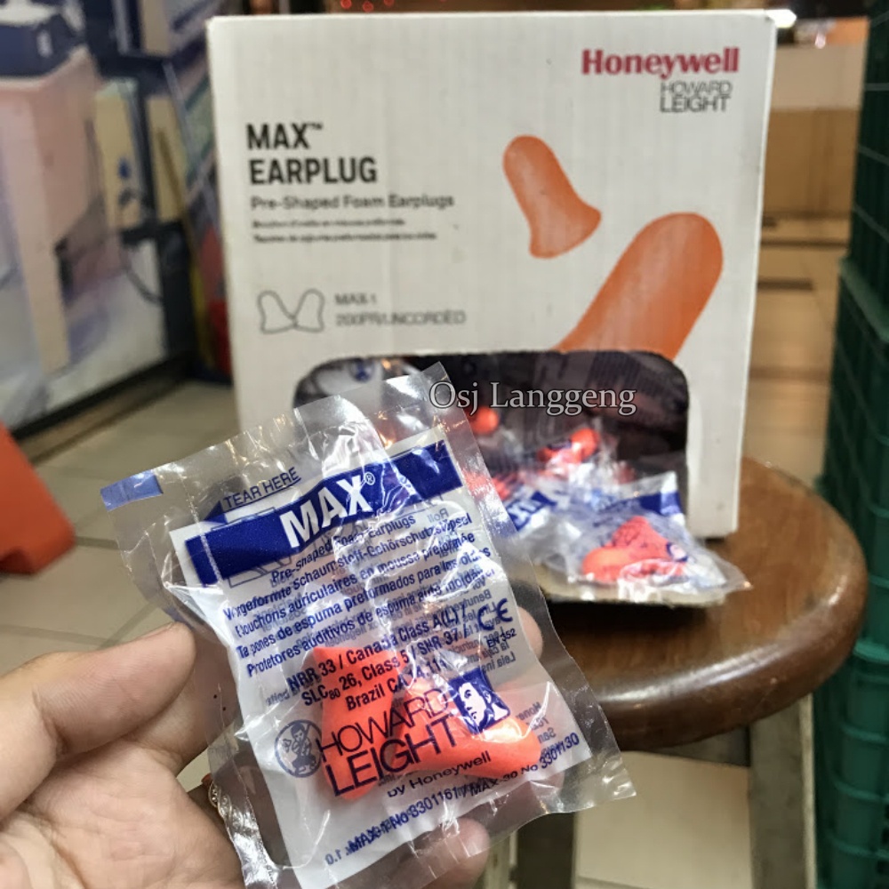 Ear Plug Howard Leight MAX / Pelindung Terlingga Howard Leight Murah