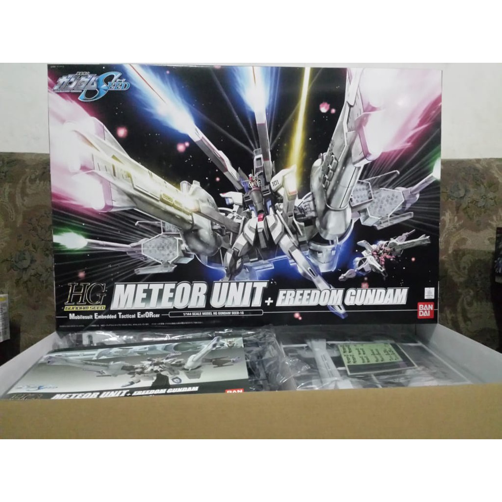 HG 1/144 METEOR UNIT + FREEDOM GUNDAM BANDAI