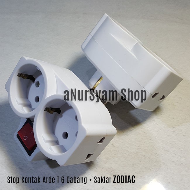 Stop Kontak 4 Lubang Saklar Model T Arde ZODIAC Shopee Stop Kontak 4 Lubang Saklar Model T Arde ZODIAC Shopee