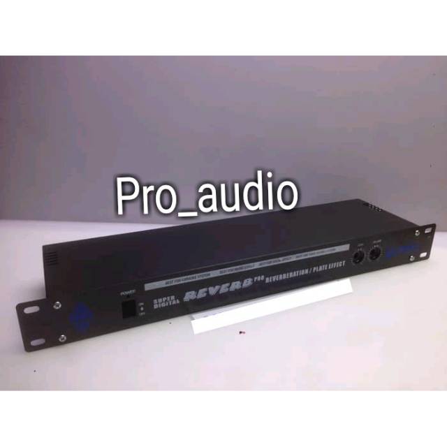 Box Effect Echo Reverb 2 potensio