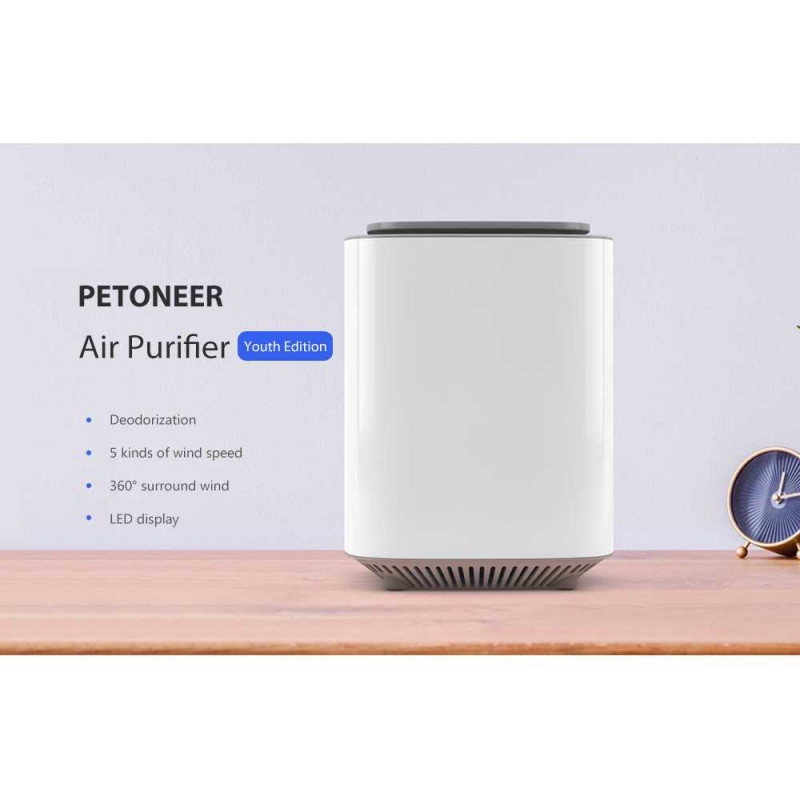 Pembersih Udara Penyegar Penjernih Air Purifier Smart LED FilterKarbon