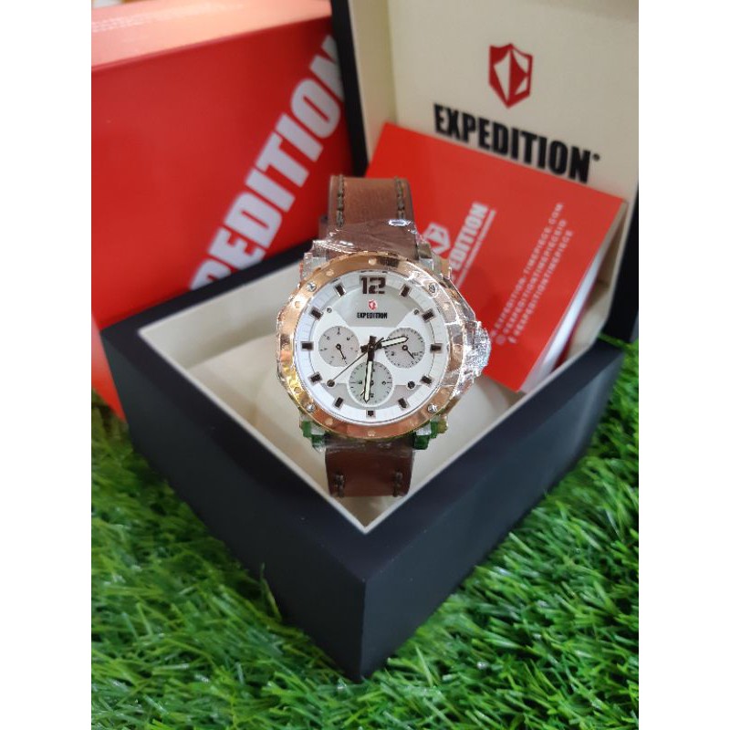 Jam tangan wanita expedition E6402B SILVER R.G