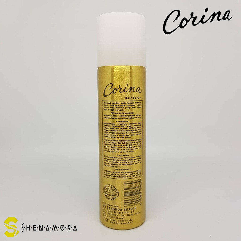 Corina Hair Spray Rambut Deluxe 180 ml