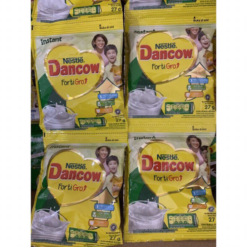 

Dancow Susu Bubuk Instant Vanila Renteng 27 gr x 10