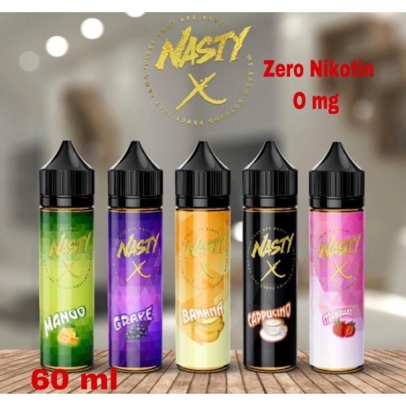 CAIRAN NASTY VARIASI RASA ISI BOTOL PLASTIK 60ML