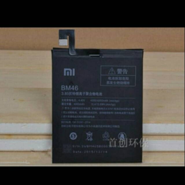 BATRE / BATREI / BATERAI XIOMI REDMI NOTE 3 / REDMI NOTE 3 PRO BM 46 BM46 ORI