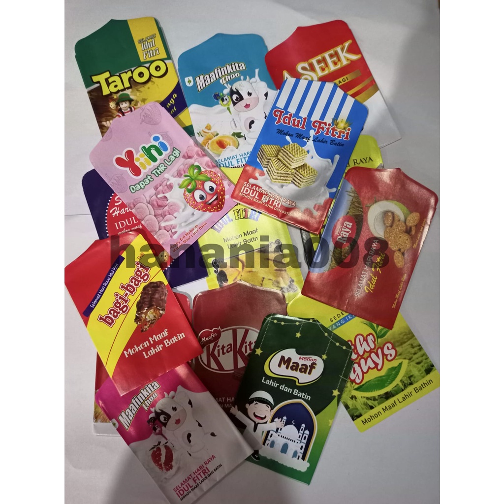 

amplop lebaran snack 1 pack isi 10pcs