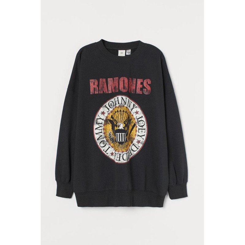 Crewneck hnm h&m ramones