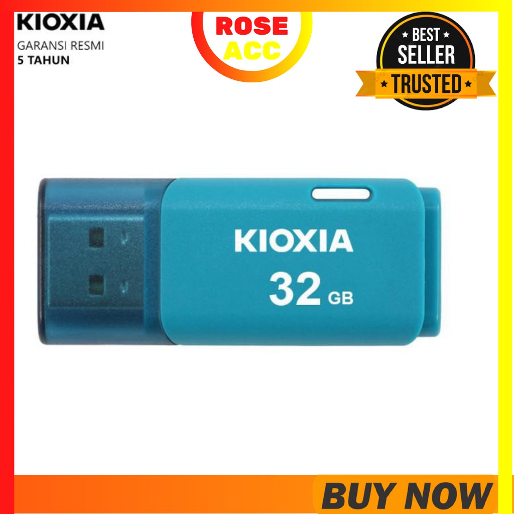 Kioxia Transmemory U202 Flashdisk Hayabusa 32GB - Biru microSD Card