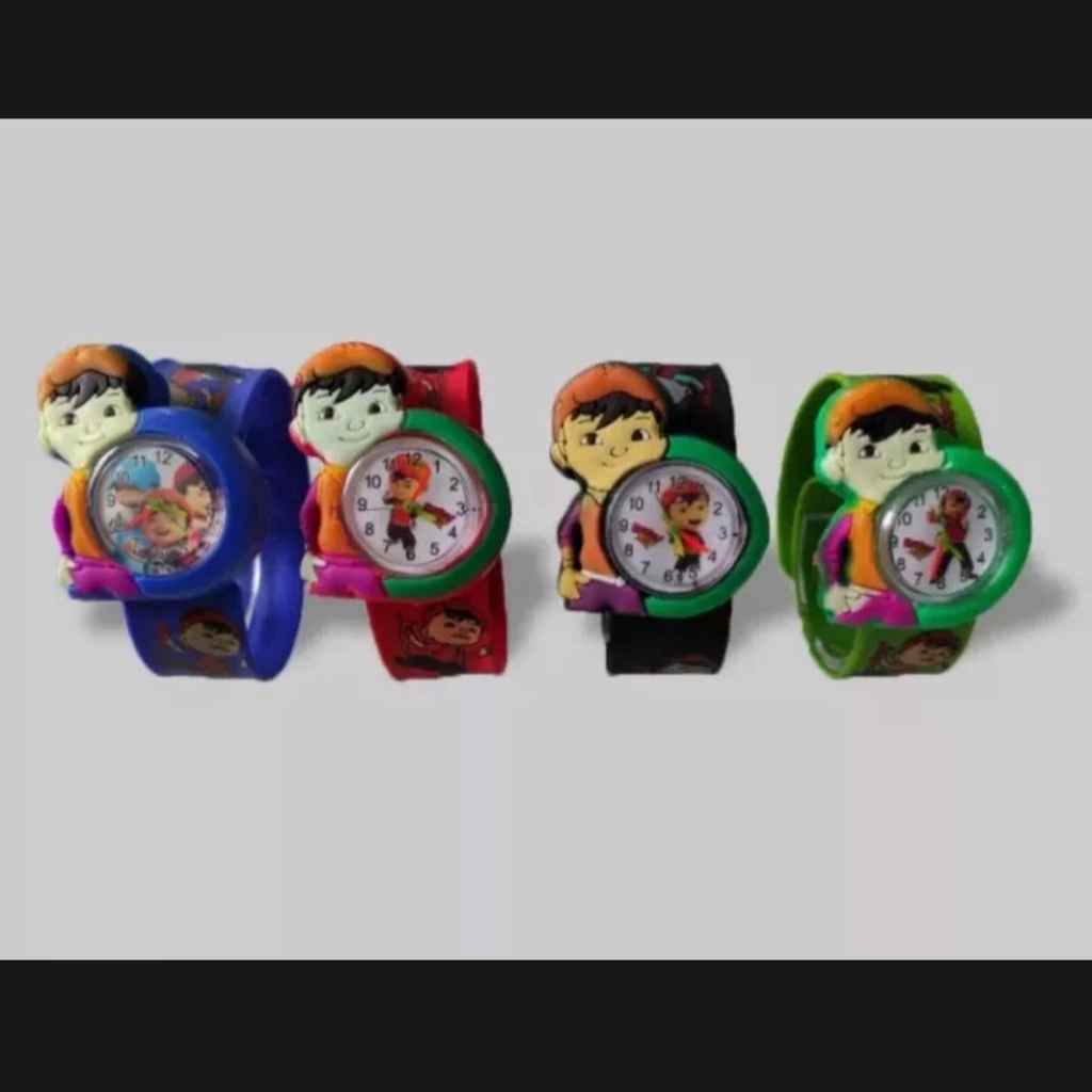 Jam Tangan Anak Bobo Boy Jam Tangan Cepluk Jam Tangan Fashion Anak Laki - Laki