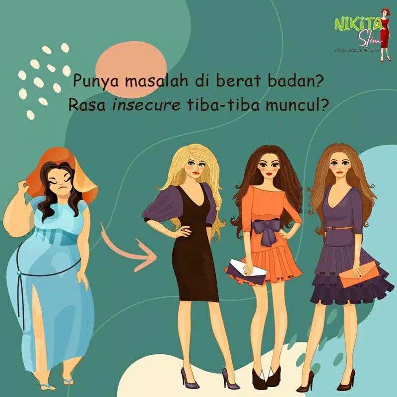 Nikita slim (FREE GIFT) slimming kapsul BPOM HALAL hokkyshop