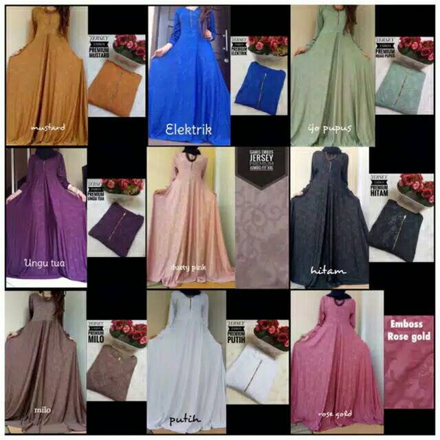 Gamis Embos Premium