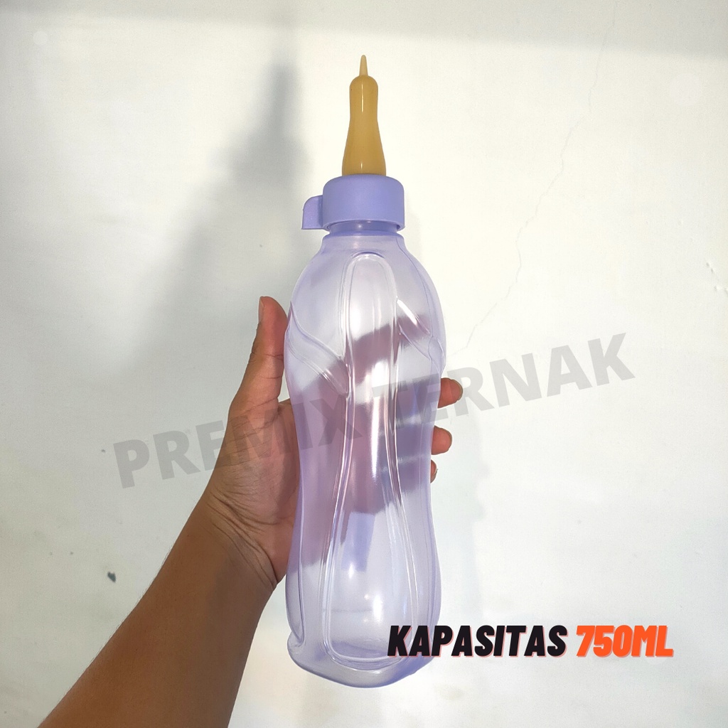 BOTOL DOT CEMPE ANAK KAMBING 1 LITER &amp; 750 ML - Dot Kambing Silikon Kuning