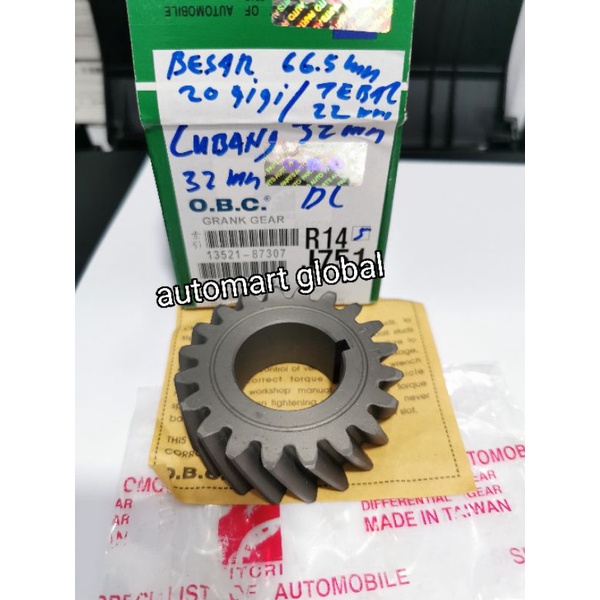 gigi crankshaft kruk as taft gt hiline f70 f80