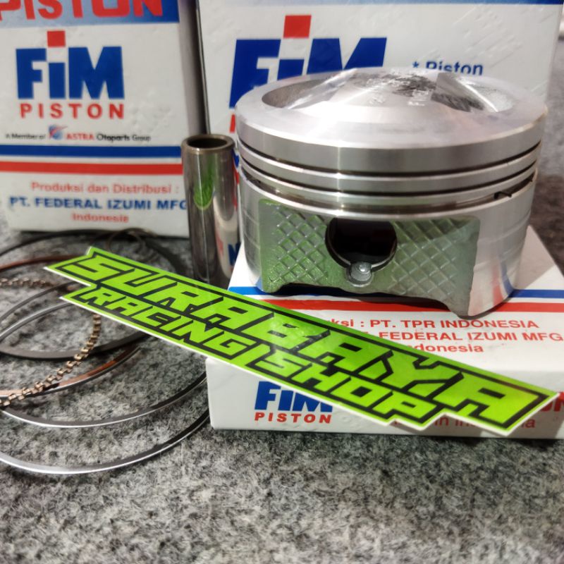 Piston fim 53 56 piston kit fim 53.5 54 54.5 55 55.25 57 58 58.5 59 pin 13 semi dome piston fim jupi