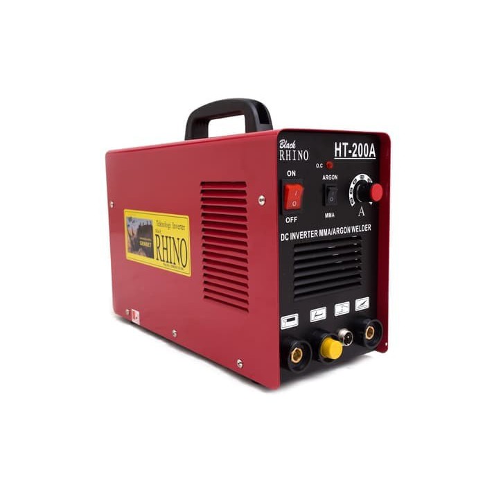 Las TIG Argon Rhino HT 200 Black Inverter