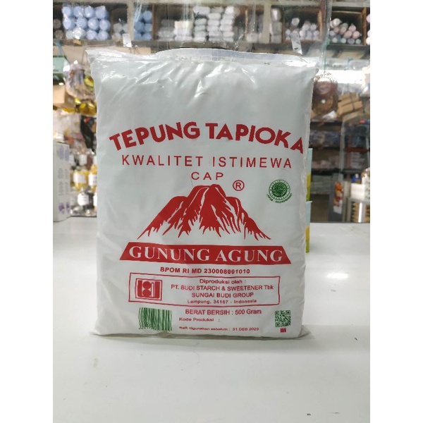 Jual Tepung Tapioka Cap Gunung 500 Gr Shopee Indonesia