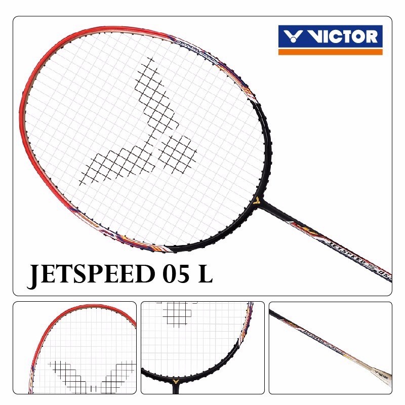 Raket Bulutangkis Victor Jetspeed original