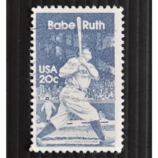 

Big Sale A102 - PERANGKO AMERIKA 1983 - BABE RUTH - BASEBALL PLAYER Big Sale