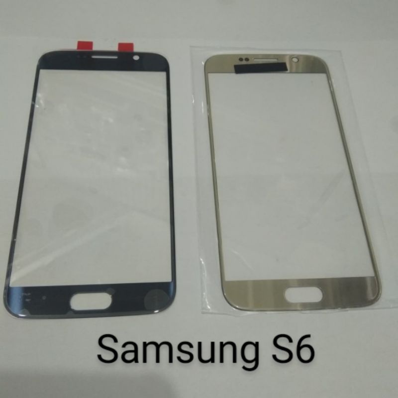 Kaca Depan TS TC Touchscreen Glass LCD Samsung S6 Original