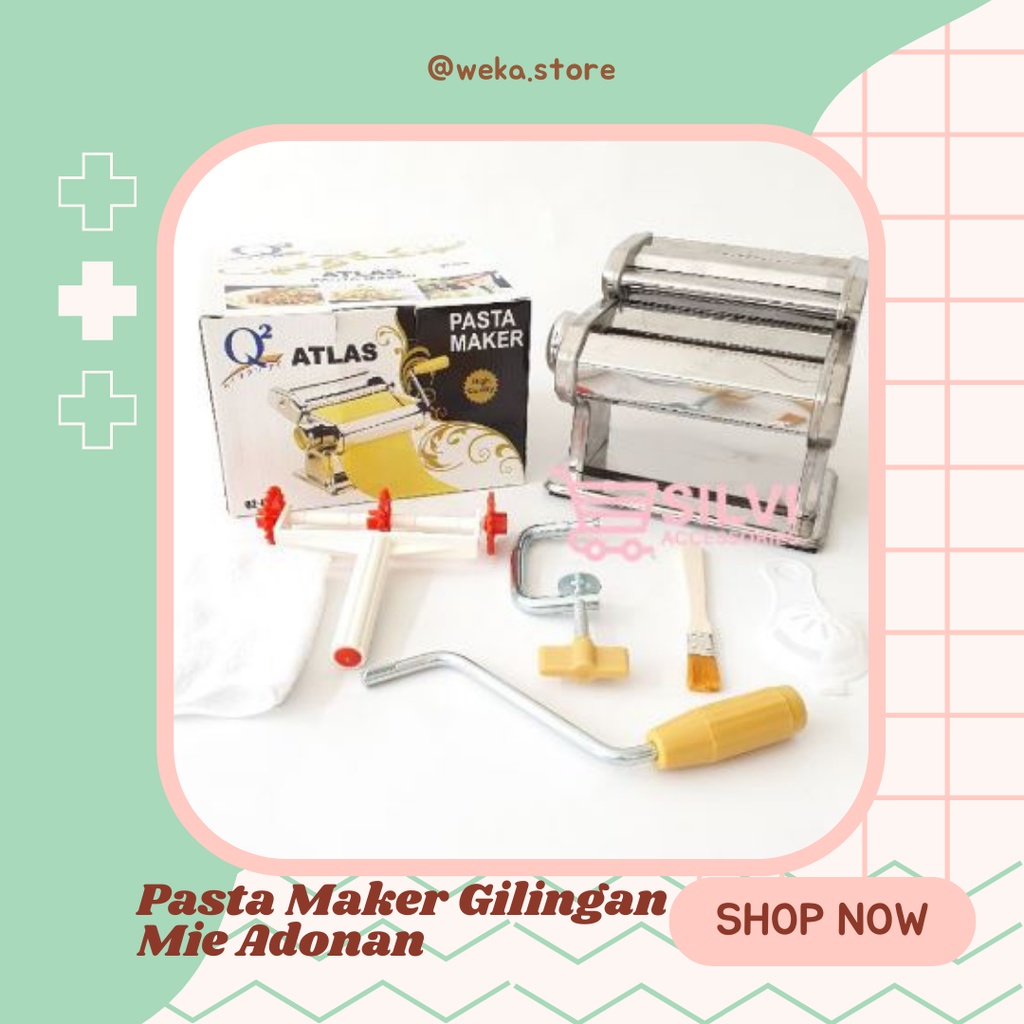 Pasta Maker, Gilingan Mie, Gilingan Adonan, Pembuat Mie