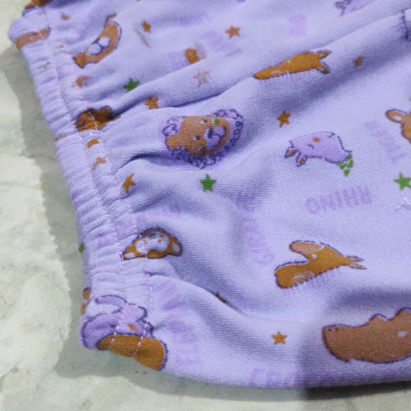 SNI Celana panjang anak bayi warna motif halus tebal baby newborn baru lahir