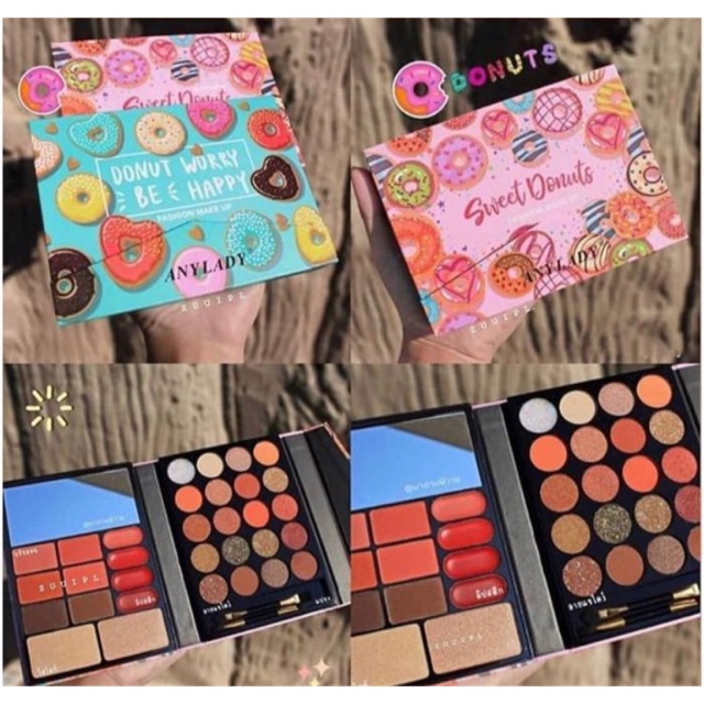 Eyeshadow anylady sweet donuts