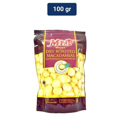 

Mister Pi Dry Roasted Macadamia 100gr - Kacang Macadamia - Macadamias